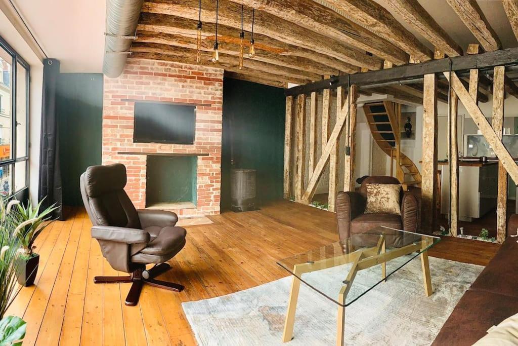 Grand Appartement Charme Ancien Et Confort Le Mans Kültér fotó